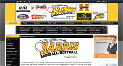 Desktop Screenshot of harrisbaseballsoftball.com